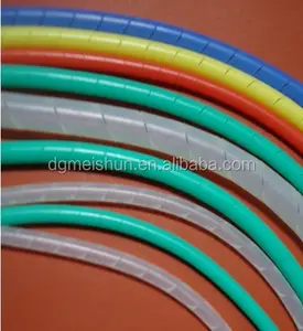 Dongguan точечная продажа Высококачественная силиконовая трубка спиральной резки