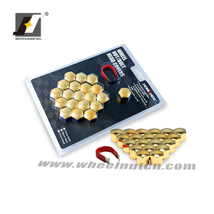 Bộ 20 màu đen 17mm nhựa bánh xe Lug Bolt Nut chống Ống Bìa - Product Image 6