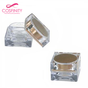 Lujo vacía cosmética olla JAR polvos sueltos maquillaje cosmético tarro envases decorativos frascos de plástico al por mayor - Product Image 3