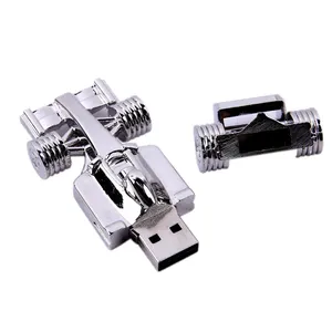 Vente en gros de produits clé USB en métal en forme de voiture clé USB avec logo personnalisé 4 Go 8 Go 16 Go clé USB