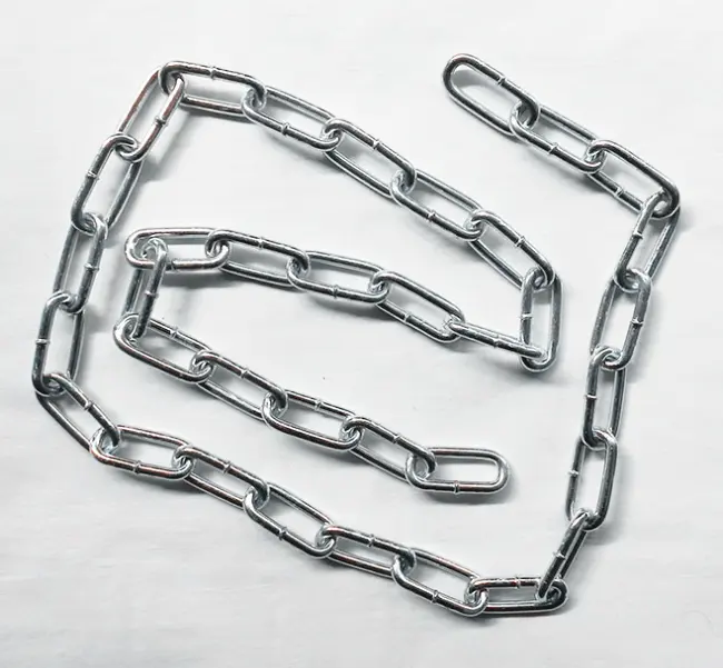 diameter 3-25mm gal steel middle and long link chain