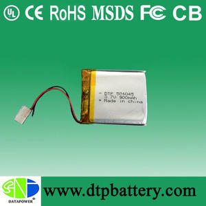 UL genehmigt DTP504045 3,7 v 900 mAh li-ion akku schutz - Product Image 1