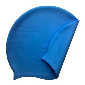 De silicona adulto gorra de natación con escultural de natación sombrero para equipo de <span class=keywords><strong>club</strong></span> nadador - Product Image 4