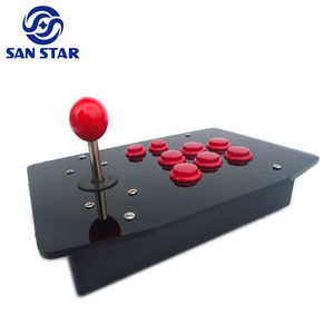 Gậy Chiến Đấu USB Bộ Điều Khiển <span class=keywords><strong>Arcade</strong></span> 8 Nút Gậy Chiến Đấu Cần Điều Khiển Gậy Chiến Đấu Với Trò Chơi - Product Image 2