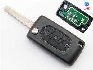 <span class=keywords><strong>Llave</strong></span> sin ranura, 3 botones de luz, mando a distancia, para <span class=keywords><strong>Citroen</strong></span> C4 C5 C6 C8 <span class=keywords><strong>Xsara</strong></span> <span class=keywords><strong>Picasso</strong></span> - Product Image 2
