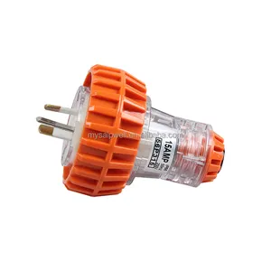 SAIPWELL série 56SO315 IP66 plugue industrial tomada 380v 16a 250V 3 Pin 15A plugue e tomada Industrial