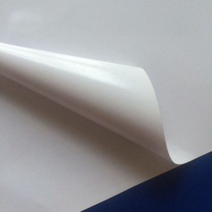 Trắng Sinh Thái Dung Môi Khổ Lớn In Ấn PVC Vinyl CuộN Unisign Monomeric Tự Dính Vinyl Sticker Glossy/Matt Trắng - Product Image 2