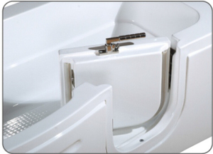 מלבן אקריליק לבן מודרני דלת אמבטיה/אקונית נכים 1 אדם אמבטיה ספיגה מלונות 1.8 מ' אורך ניקוז מכירה ישנה - Product Image 5