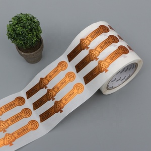 Logo Tùy Chỉnh Nhôm Foil Sticker CuộN Sản Phẩm Mới Chai Nước Nhãn - Product Image 4