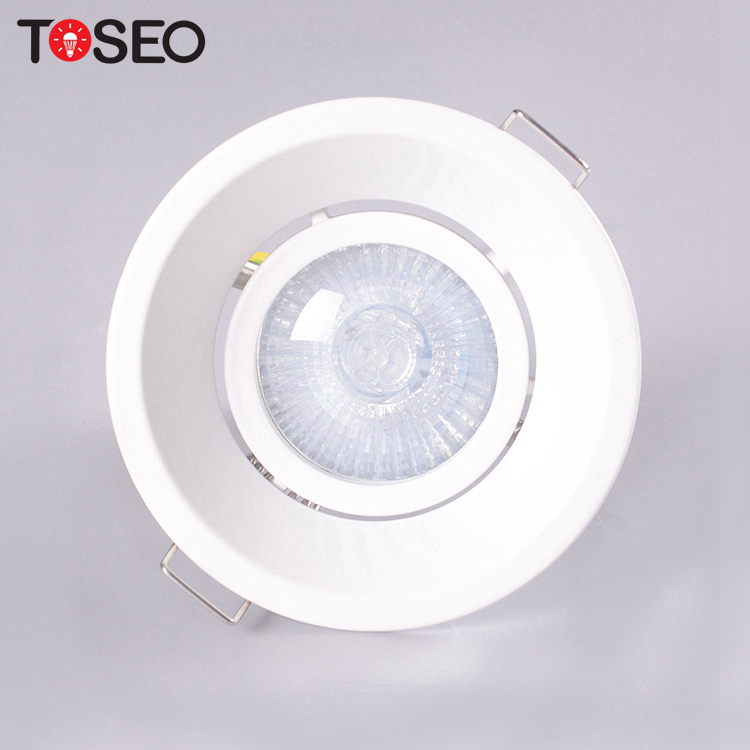 Corridor 6w Deep Cup Fixed LED Downlights Aluminium Front Replace Bulb