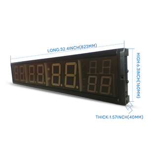8-значный таймер светодиодный фитнес-таймер | Клубный спортивный таймер обратного отсчета/HIT8-4 часов (2G6R) - Product Image 5
