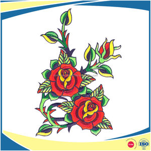 Patchs de fleurs brodés sur vêtements, pièces, patchs personnalisés - Product Image 4