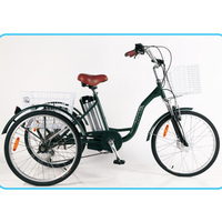 Triciclo para Adultos de Alta Calidad de 26 Pulgadas, Triciclos de Segunda Mano en Venta/Bicicleta de Tres Ruedas de 22 Pulgadas