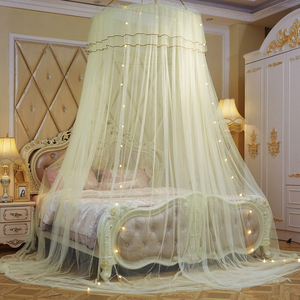 <strong>Bed</strong> Curtains Canopy Mosquito Net <strong>for</strong> Girls <strong>Kids</strong> Round Dome Romantic Bedframes Canopy Large Size Bedroom Decor Dream <strong>Tent</strong> - Product Image 3
