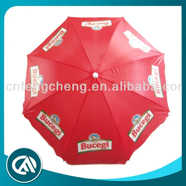 Diseño personalizado de la mejor venta diferentes tipos de Overshadow paraguas promocional exterior