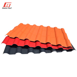 2,5mm de espesor ASA teja de techo de plástico corrugado teja doble española <span class=keywords><strong>precios</strong></span> de Tejas - Product Image 2