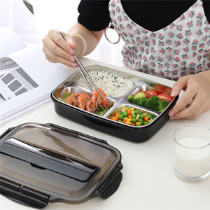 Contenitore per alimenti isolato in plastica in acciaio inossidabile 304/contenitore per il pranzo per <span class=keywords><strong>bambini</strong></span> con coperchio bento <span class=keywords><strong>box</strong></span> per studenti <span class=keywords><strong>bambini</strong></span> - Product Image 5