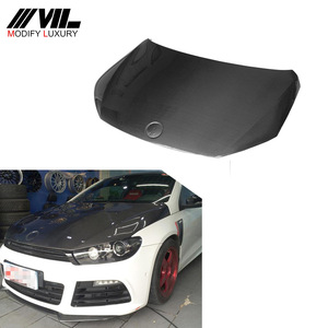 หลังการขายรถคาร์บอนไฟเบอร์ด้านหน้าอัตโนมัติฮู้ดสำหรับ VW <span class=keywords><strong>Scirocco</strong></span> R 2009up - Product Image 1