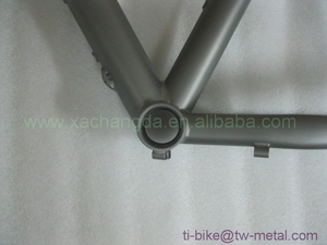 Titanio bicicleta de montaña 29er mtb <span class=keywords><strong>bike</strong></span> titanio marco marco de la e-bici con 700C tamaño de la rueda - Product Image 2
