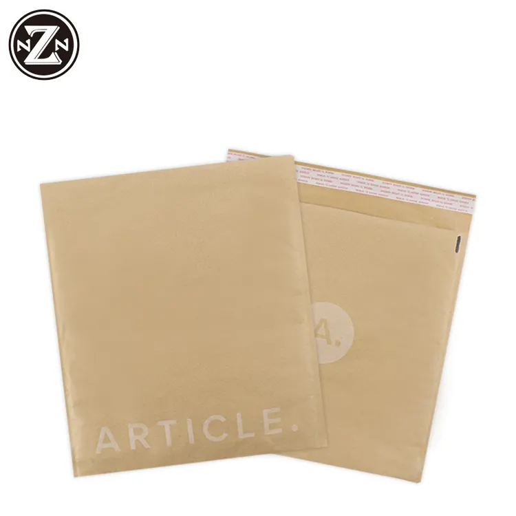 Groothandel Kraftpapier Air Bubble Envelop Mailers Gewatteerde Mailing Zakken Voor Verzending