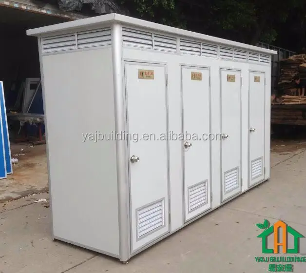 Prefab Huis Chemisch Toilet Outdoor Mobiele Plastic Draagbare Toiletten En Douches Voor Kamperen