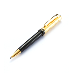Stylo bille en acier inoxydable JR3978 (or) de haute qualité OEM/ODM, encre noire 0,7 mm, logo personnalisé pour usage promotionnel - Product Image 3