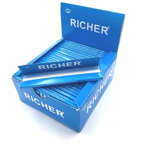 Classic White <b>Rolling</b> Paper King Size Slim Bleached White Smoking Paper Custom Packaging Cigarette Paper Factory - Product Image 1