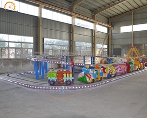 Cina fornitore di prezzi di fabbrica giostre parco di divertimenti treno auto elettrica mini navetta gioco per bambini ride on car - Product Image 1
