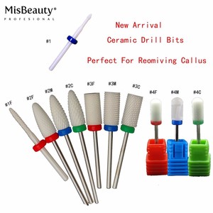 Hot Bán 1 Cái Kim Cương Nail Khoan Bits Điện Máy Làm Móng Tay Khoan Phụ Kiện Rotary Burr Mills Cutter Nail Remover Công Cụ - Product Image 3