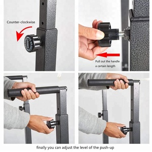 ZYFIT Stazione per Dip Professionale, Barre Parallele per Allenamento di Forza, Attrezzatura per Palestra Domestica - Product Image 5