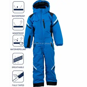 Hlyrsunshine Waterproof Hooded One Piece Snow Suits