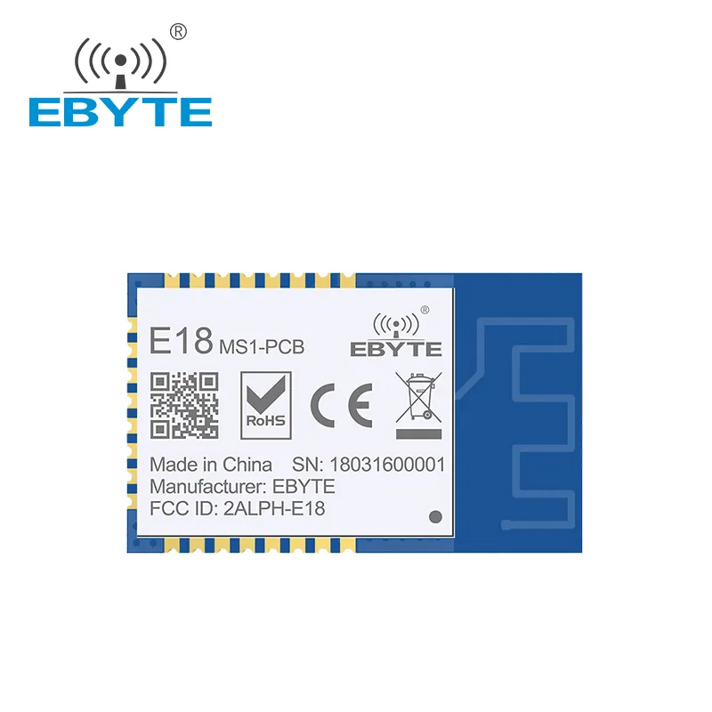 CE FCC E18-MS1-PCB usb ke dapat konverter CC2530 jaringan jala SoC 2.4G daya rendah modul nirkabel ZigBee rs232 ke konverter ttl