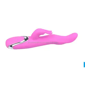 Silicone female vibrating sex toy for girl