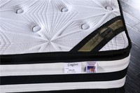 Matelas de lit en mousse à mémoire de forme chinoise de 11 pouces avec ressorts ensachés, taille Queen et King