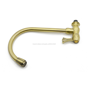 Buena calidad sola manija de bronce verde de <span class=keywords><strong>la</strong></span> cocina grifo de agua - Product Image 5