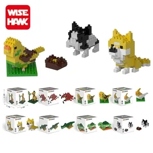 Wisehawk Kunststoff Mini Block Kunststoff Tiere Verkaufs automat Spielzeug für den Großhandel