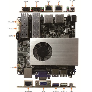 Intel Celeron J1900 Bo mạch chủ 2 LAN 2 sợi quang DDR4 Bộ nhớ kênh đơn sata ổ cứng cho không dây New Nano Trail-D - Product Image 6