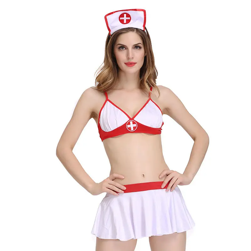 Uniformes de jeu de rôle pour infirmières sexy, ensembles de vêtements pour adultes, fourniture transfrontalière