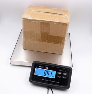 <span class=keywords><strong>Balance</strong></span> de plate-forme en acier inoxydable robuste 200 kg <span class=keywords><strong>balance</strong></span> de poids de papier de sol numérique électrique avec adaptateur secteur - Product Image 3