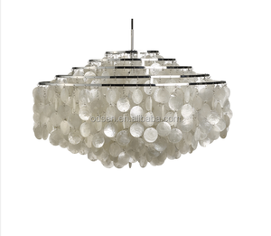 Lampadario a Sospensione LED Postmoderno Nordico in Conchiglie Artificiali per Soggiorno e Camera da Letto - Product Image 6