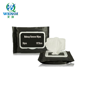 Lingettes de maquillage en dentelle noire, dissolvant de maquillage professionnel, lingettes pour le visage - Product Image 3