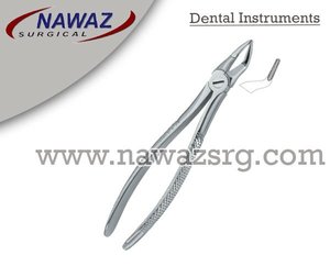 Produits de logo personnalisé de haute qualité Forceps d'extraction de dents dentaires Fig.51 S Instruments dentaires en acier inoxydable - Product Image 2