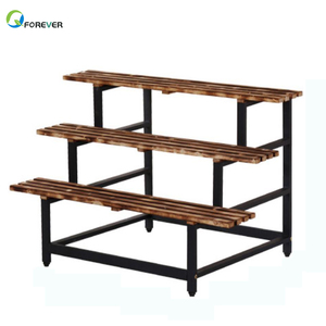 Soporte Ajustable para Macetas de <span class=keywords><strong>Madera</strong></span> YQ FOREVER, Estante Escalonado para Macetas de Flores y Suculentas, Moderno para Interiores y Exteriores - Product Image 2