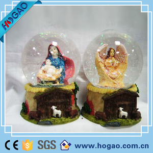 Bola <span class=keywords><strong>de</strong></span> Nieve a medida, Religión Mundo Del Agua, Polyresin Globo <span class=keywords><strong>De</strong></span> Nieve - Product Image 4