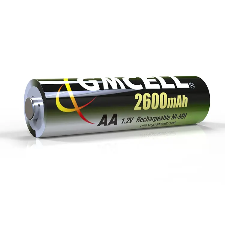 OEM 서비스를 가진 1.2V Nimh AA 재충전 전지 2600Mah AA