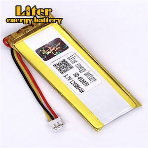 Stecker <span class=keywords><strong>2</strong></span>,0-<span class=keywords><strong>3</strong></span> P <span class=keywords><strong>3</strong></span>,7 V 453070 1200 mah fabrik hohe qualität lithium-polymer li-ion akku lipo batterie - Product Image 3