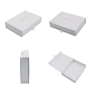 Hộp Quà Tặng Từ Tính Gấp Được Màu Trắng Làm Bằng Tay Sang Trọng Làm Thủ Công Theo Yêu Cầu Phổ Biến - Product Image 5