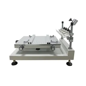 Máquina de impressão de tela pcb, fonte de fábrica, alta precisão, linha de montagem, smt, estêncil, impressora, tela pcb