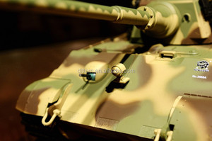 HengLong 3888A-1 <span class=keywords><strong>RC</strong></span> <span class=keywords><strong>Tanque</strong></span> Alemán King Tiger Henschel de Metal 1:16, Gran <span class=keywords><strong>Tanque</strong></span> Pesado <span class=keywords><strong>RC</strong></span> Profesional 2.4G con Efecto de Humo - Product Image 4