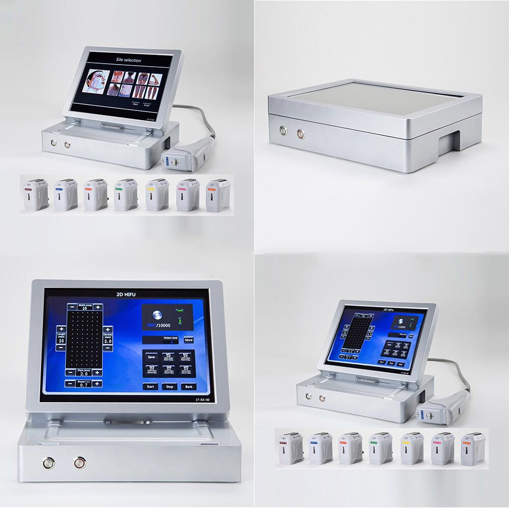 3D Hifu Face Machine 11 Lines Facial Anti Aging Slimming Body Machine